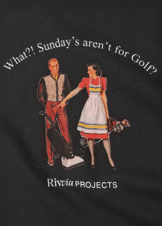 SUNDAY RITUAL T-SHIRT : PIGMENT BLACK