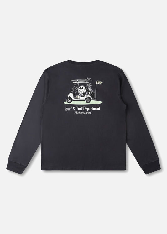 CADDY LS T-SHIRT : PIGMENT BLACK