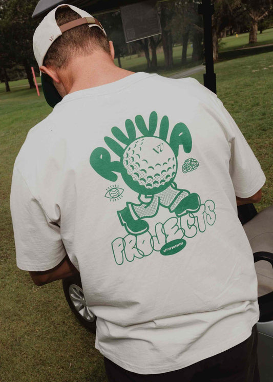 GOLF HEAD T-SHIRT : OFF WHITE