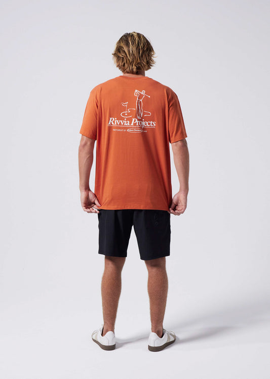 POWER FADE T-SHIRT : TERRACOTTA