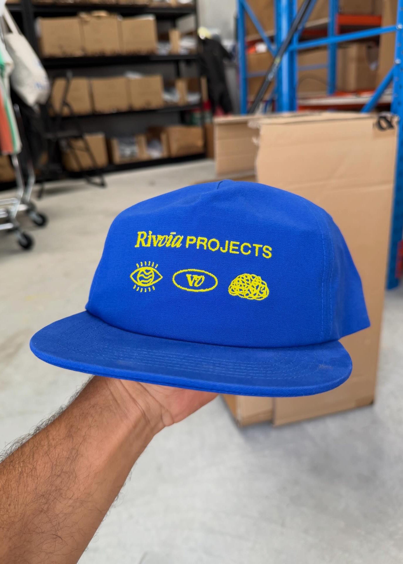 PROJECTS CAP : BLUE YELLOW