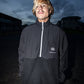 PROJECTS 1/2 ZIP POLAR FLEECE : BLACK BONE