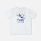 PGC RIVVIA TEE : WHITE/BLUE