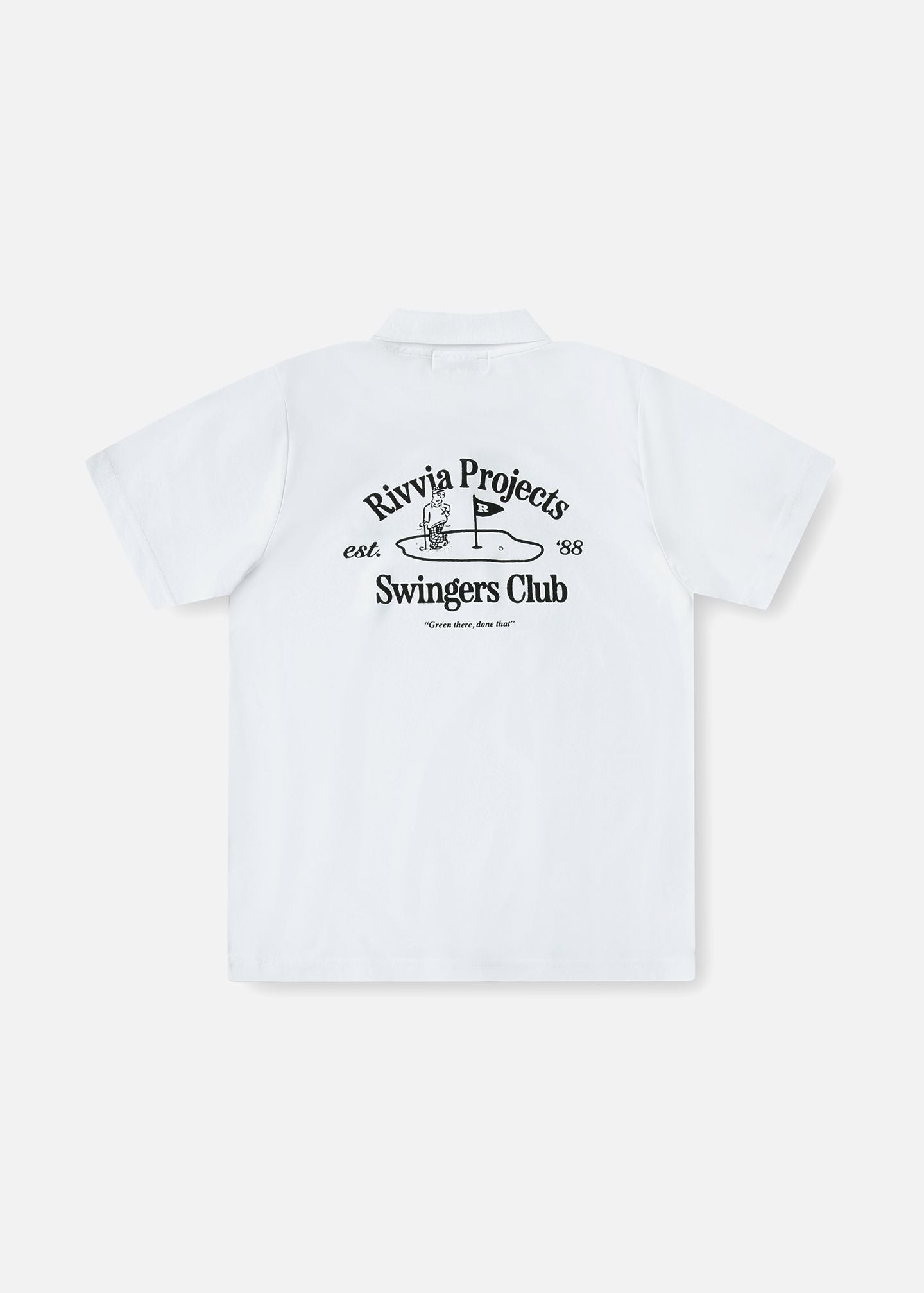 PGC SWINGERS POLO : WHITE