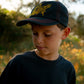 BLACK COCKATOO CAP : BLACK