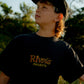 WARRIMAY LOGO T-SHIRT : WASHED BLACK