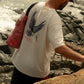 BLACK COCKATOO T-SHIRT : BONE