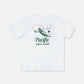 PGC RIVVIA TEE : WHITE/GREEN