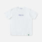 PGC RIVVIA TEE : WHITE/BLUE