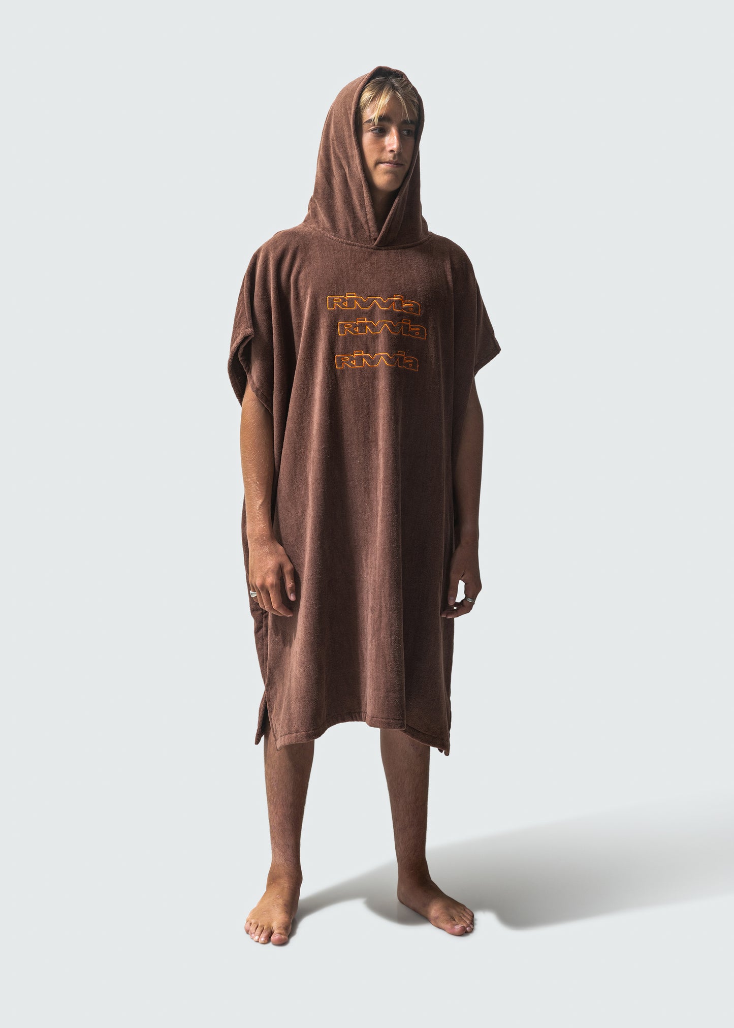 PROJECTS HOODIE TOWEL : BROWN