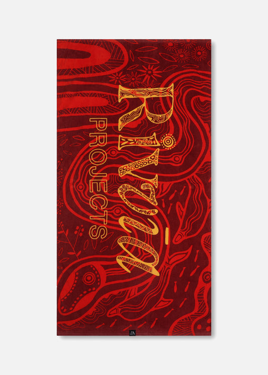 WARRIMAY TOWEL : RED