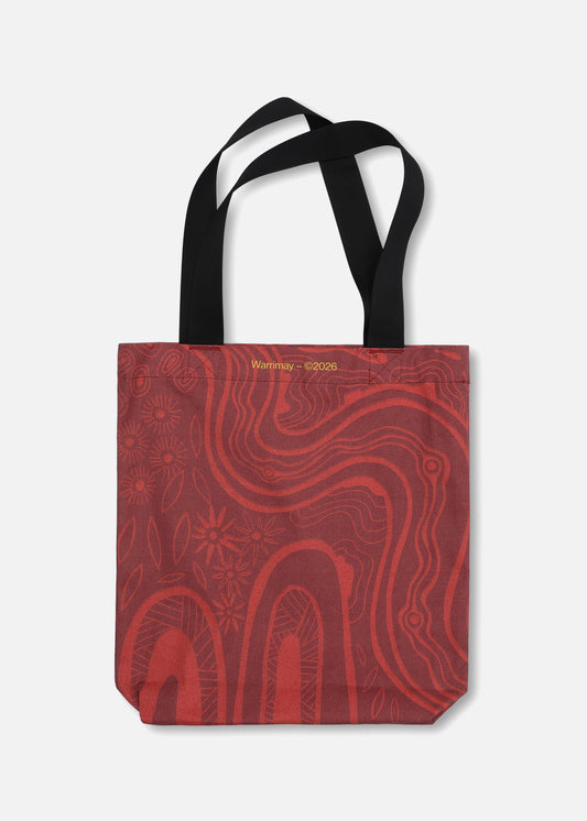 WARRIMAY TOTE BAG : RED