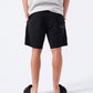 SCATTER BRAIN DAILY RIDE SHORT : BLACK GREY