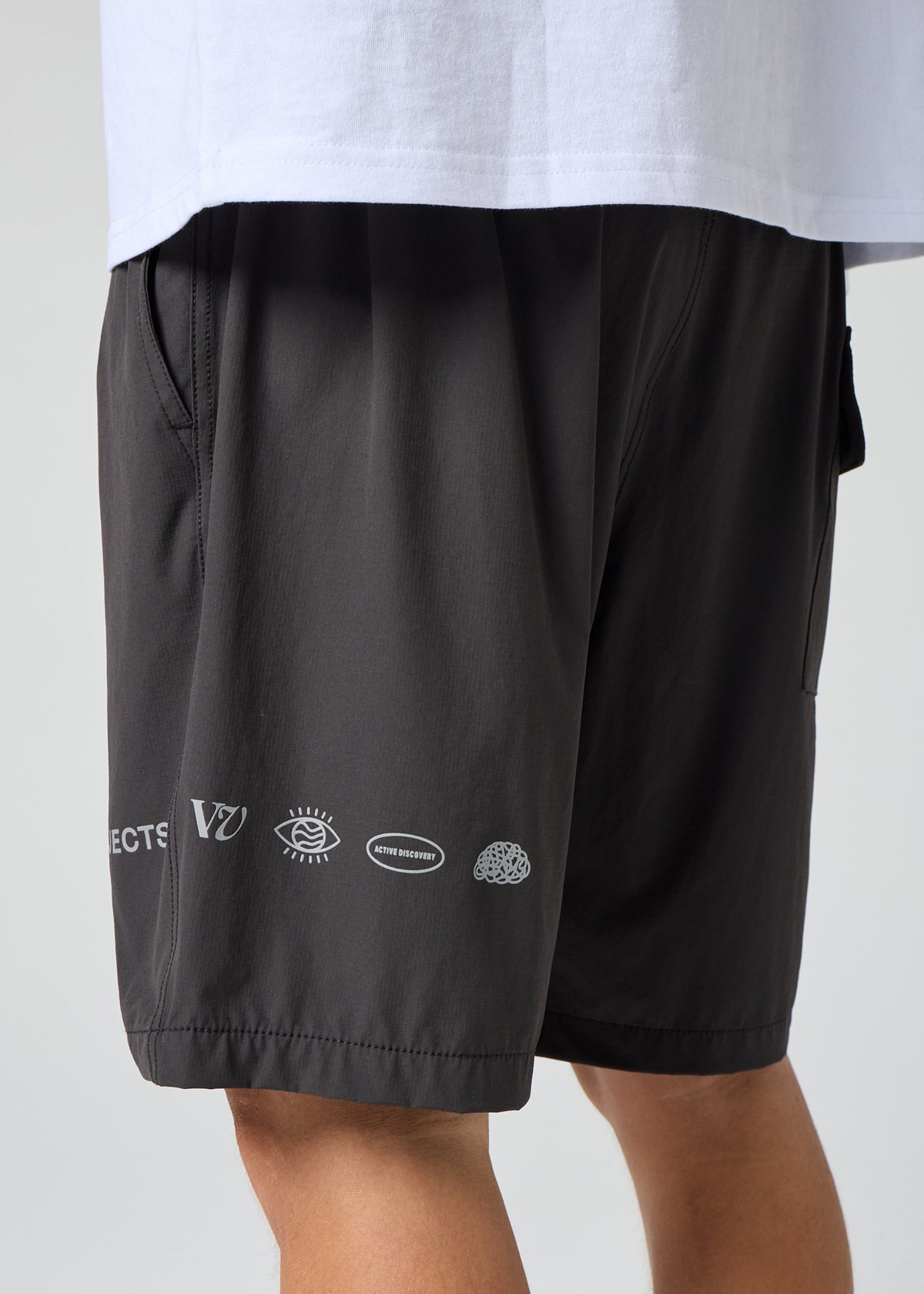 DAILY RIDE SHORTS : CHARCOAL