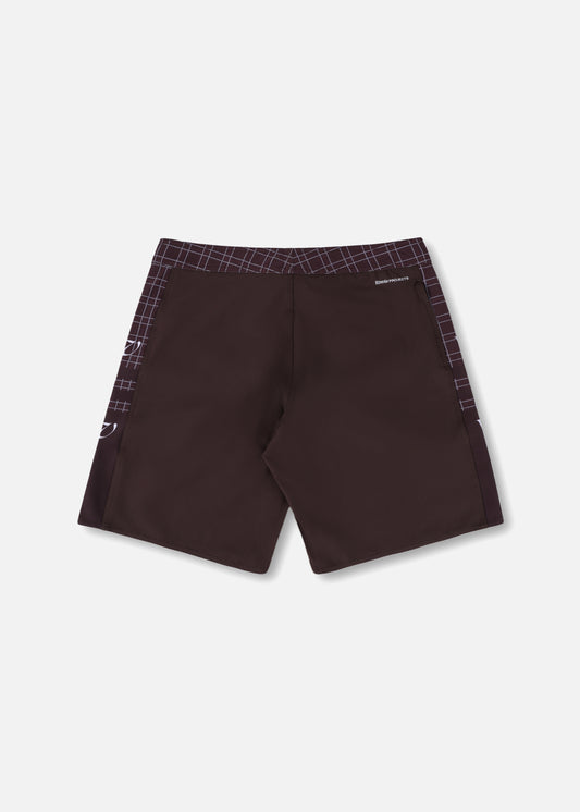 DISCLOSURE 20" TRUNK : BROWN HOUNDSTOOTH