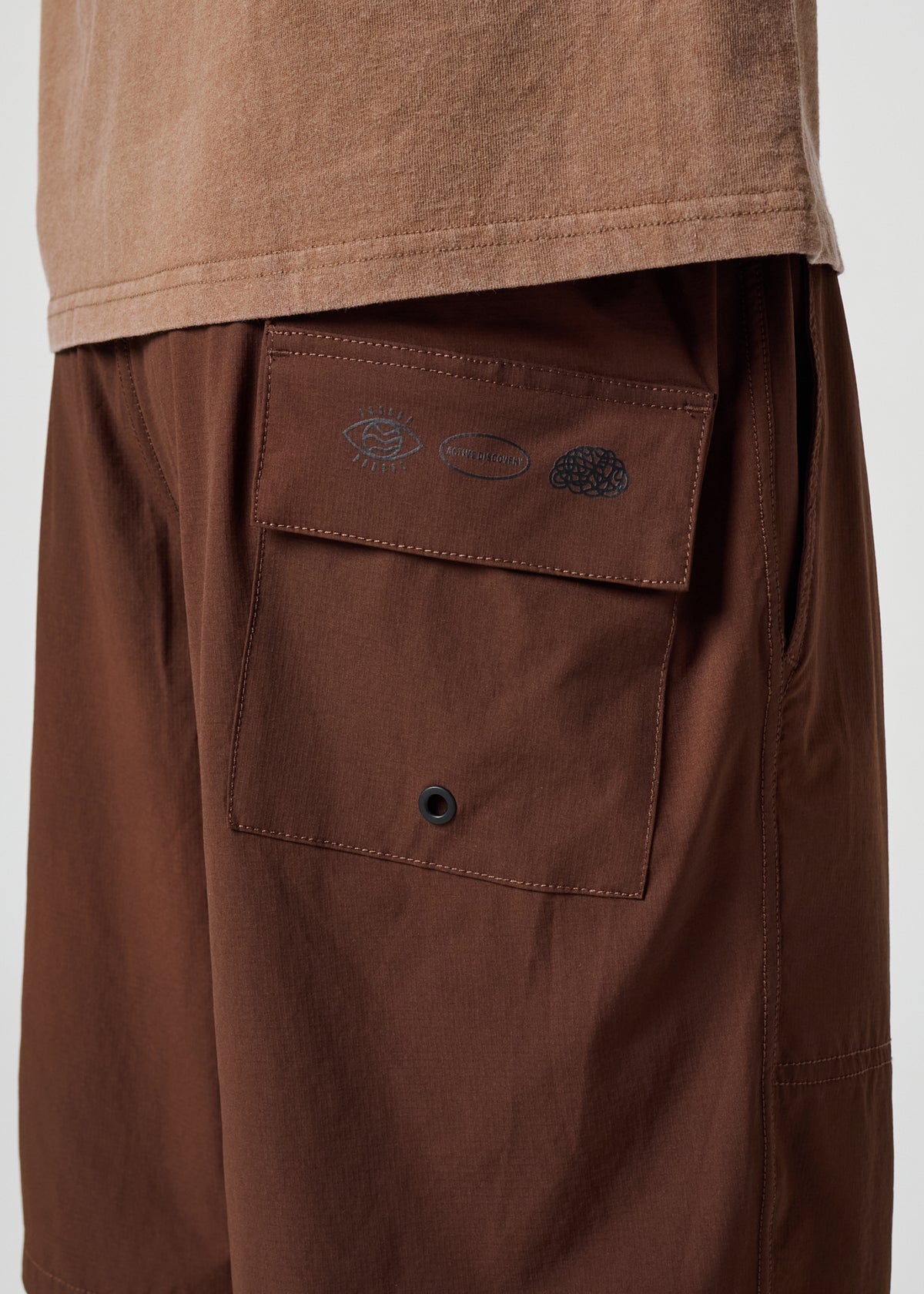DAILY GRIND 20" SHORT : BROWN