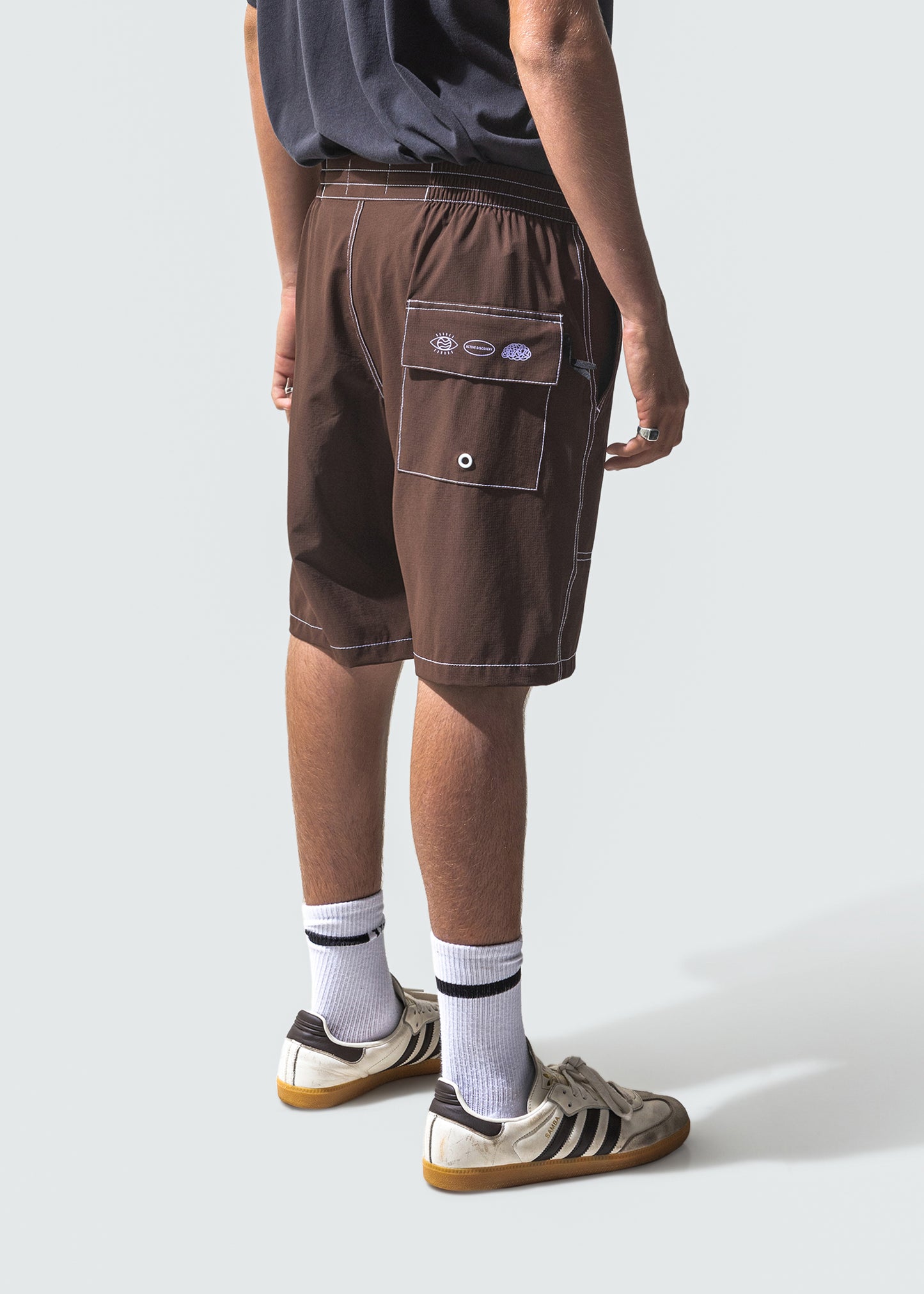 DAILY GRIND SHORT : BROWN