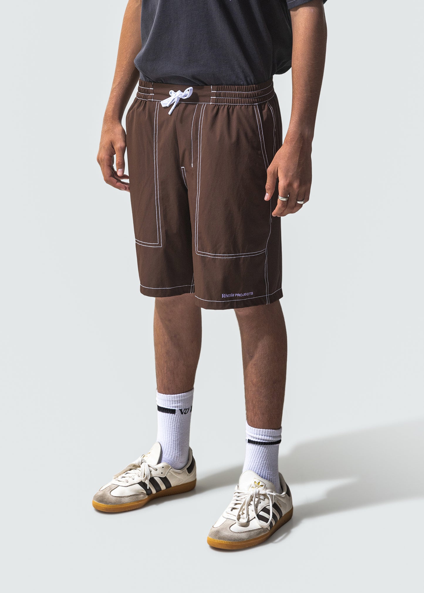 DAILY GRIND SHORT : BROWN