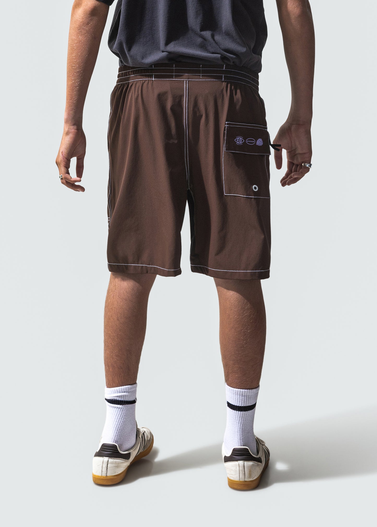 DAILY GRIND SHORT : BROWN