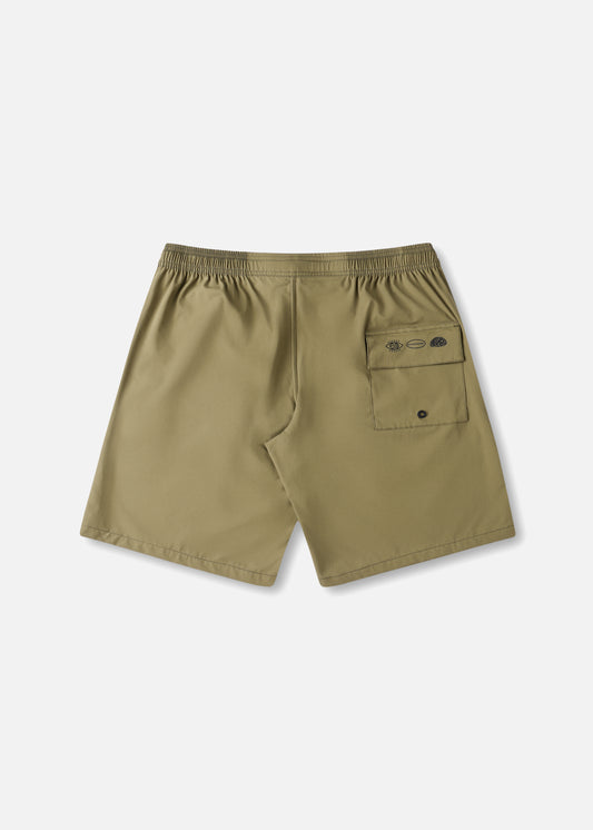 DAILY GRIND 20" SHORT : OLIVE