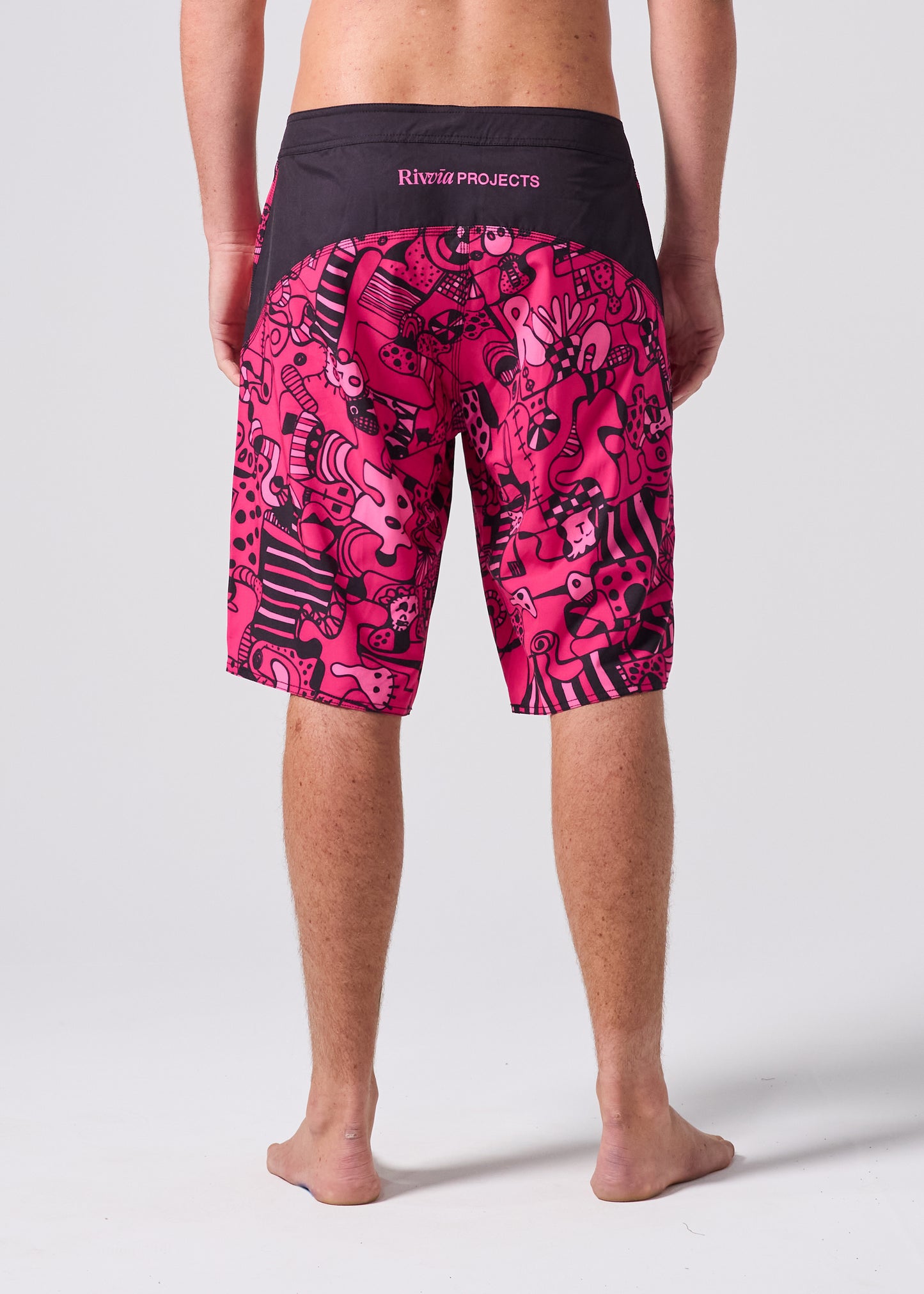 FREQUENCY 21" JW TRUNK : BLACK PINK