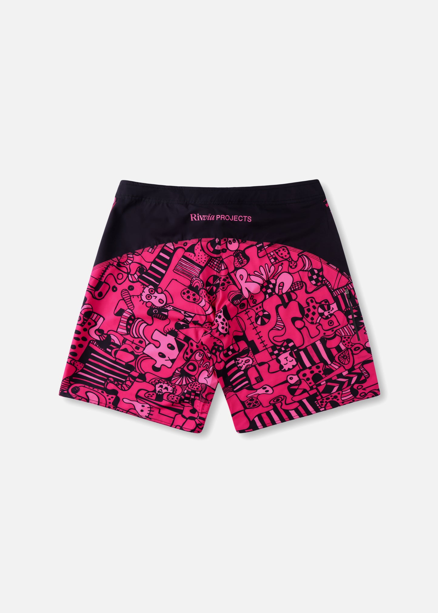 FREQUENCY 21" JW TRUNK : BLACK PINK
