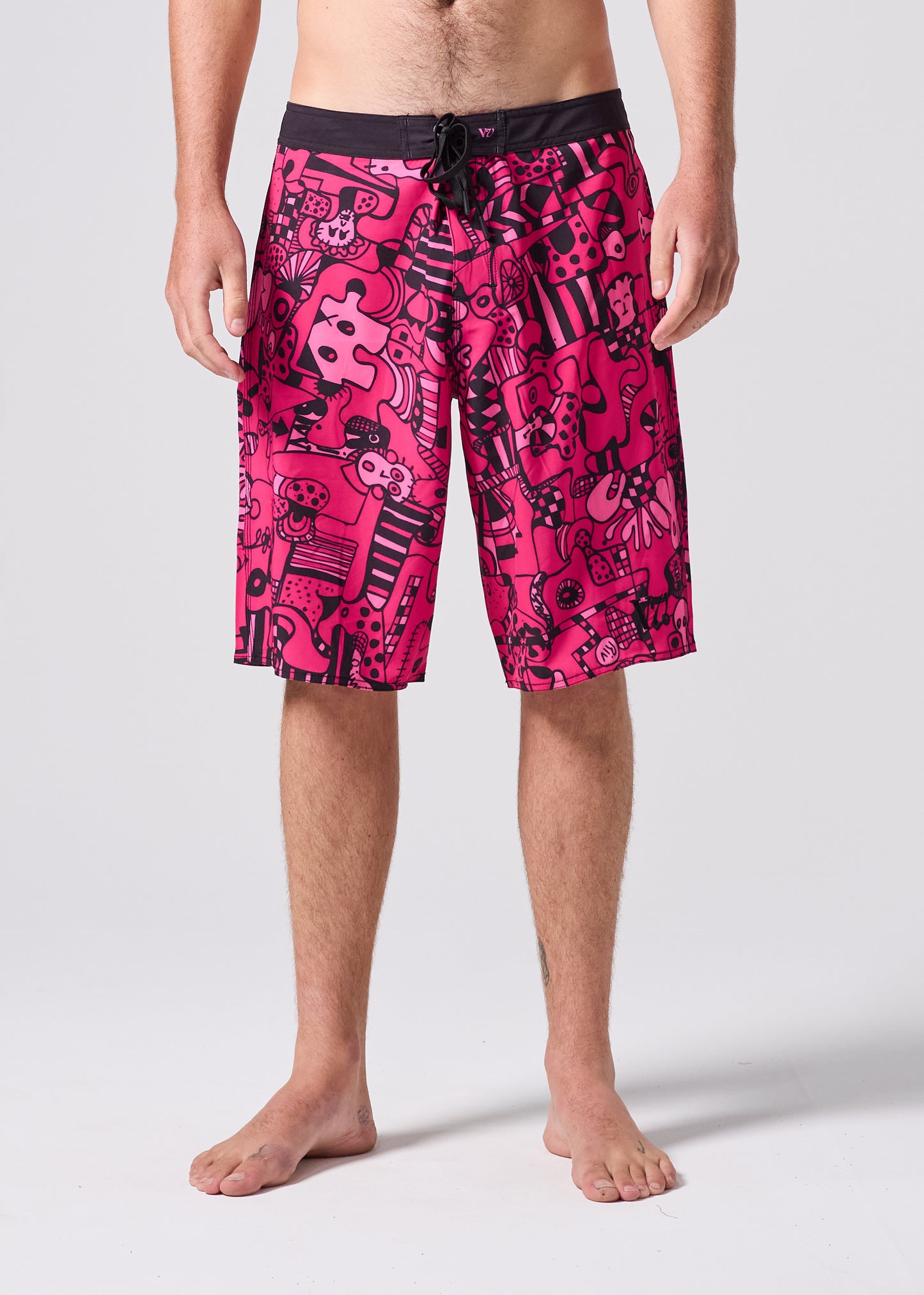 FREQUENCY 21" JW TRUNK : BLACK PINK