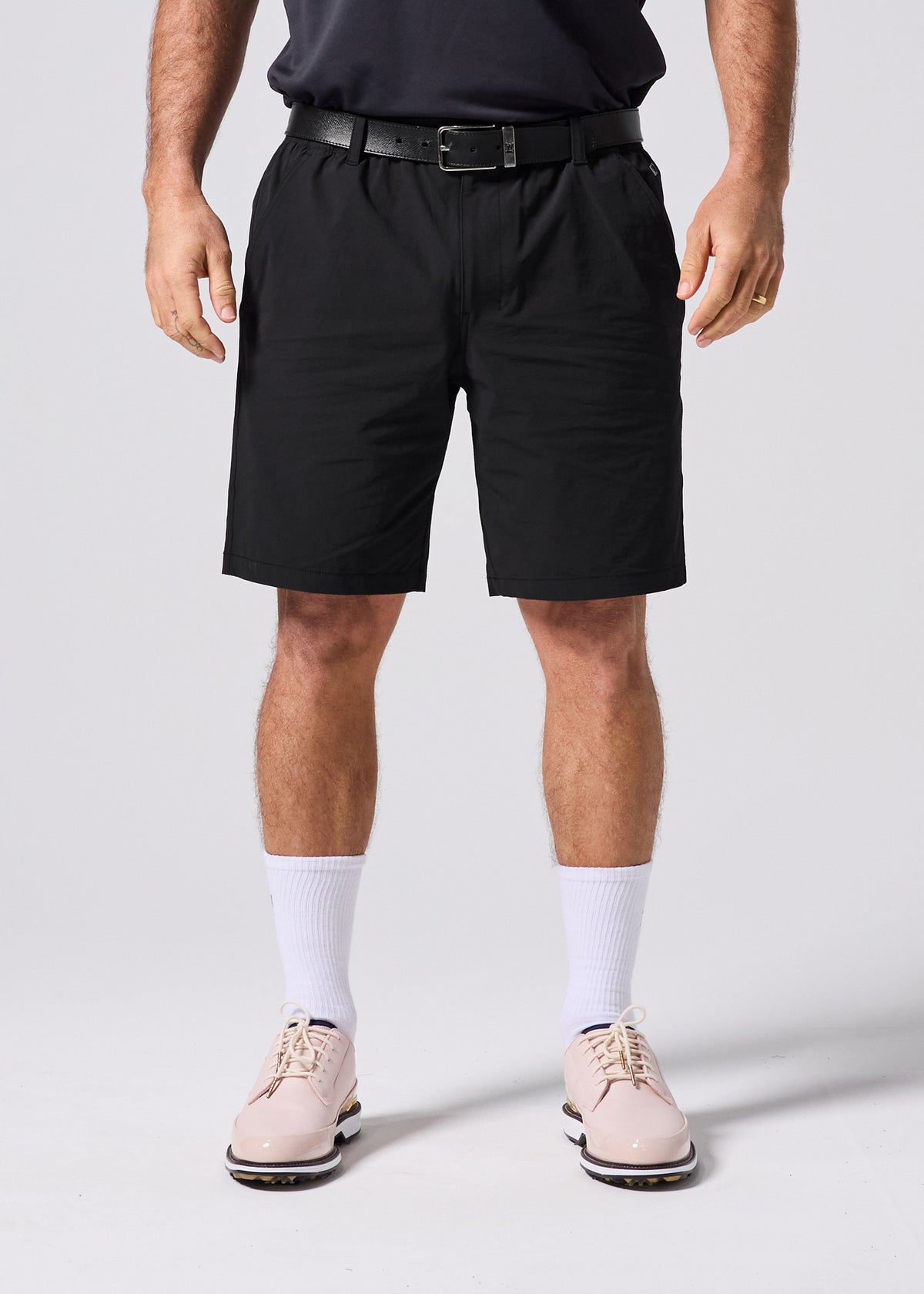 DAILY GOLF 19" SHORT : BLACK