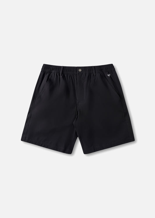 DAILY GOLF 19" SHORT : BLACK