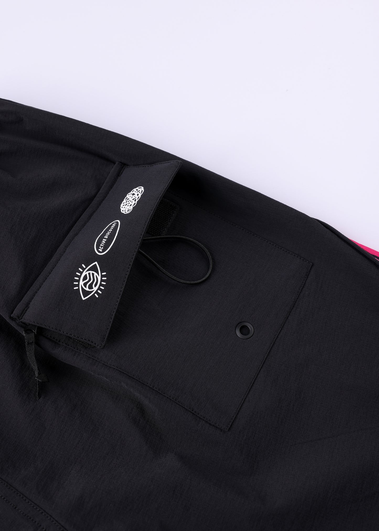 DAILY RIDE JW SHORT : BLACK PINK