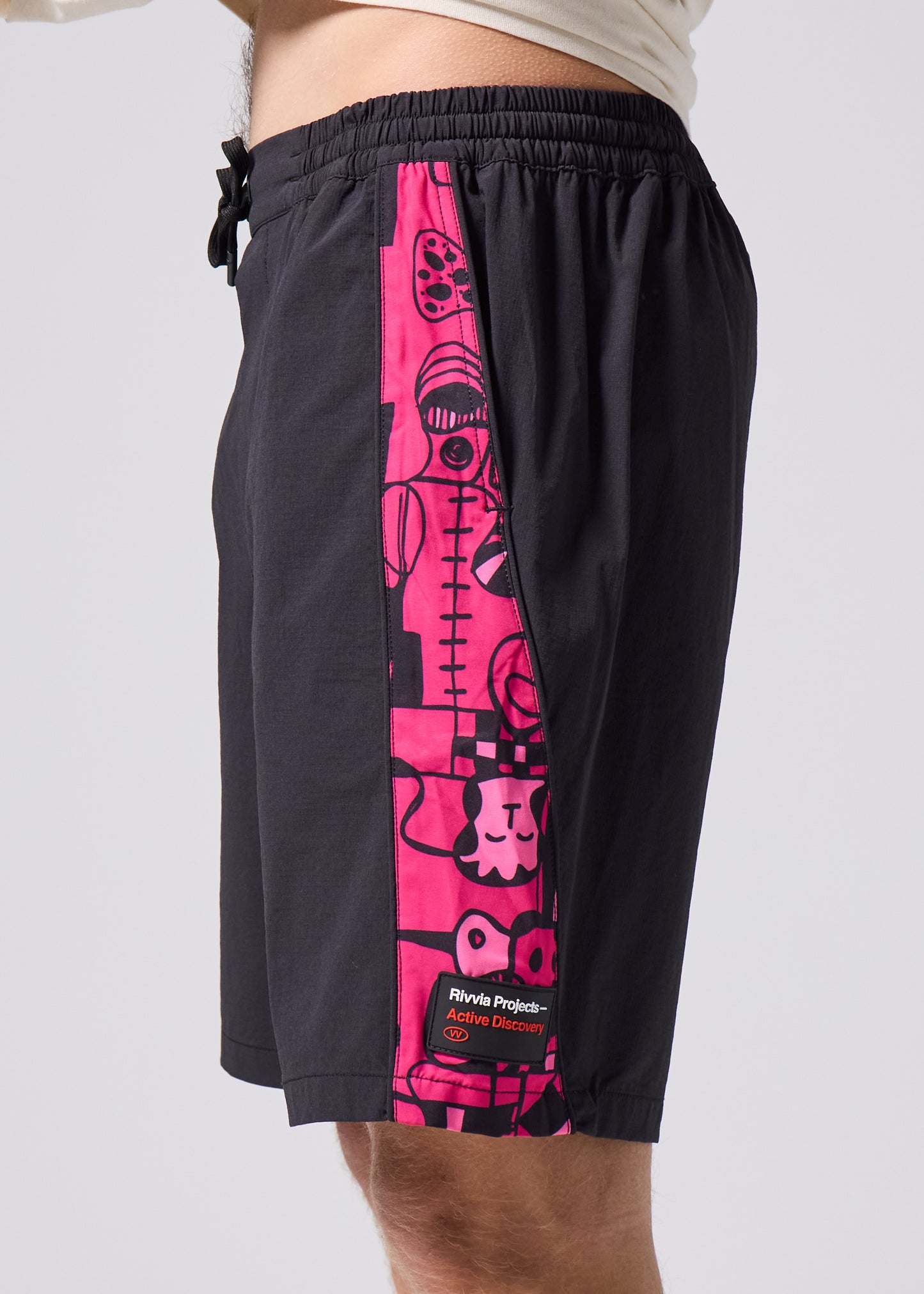 DAILY RIDE JW SHORT : BLACK PINK