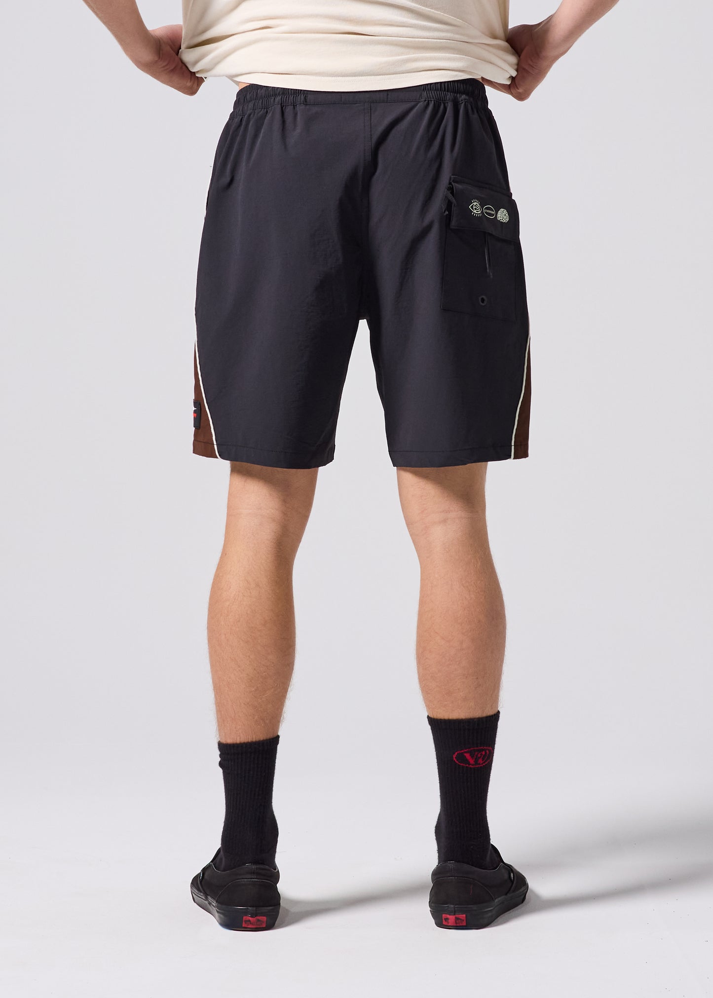 DAILY RIDE PASSAGE SHORT : BLACK BROWN