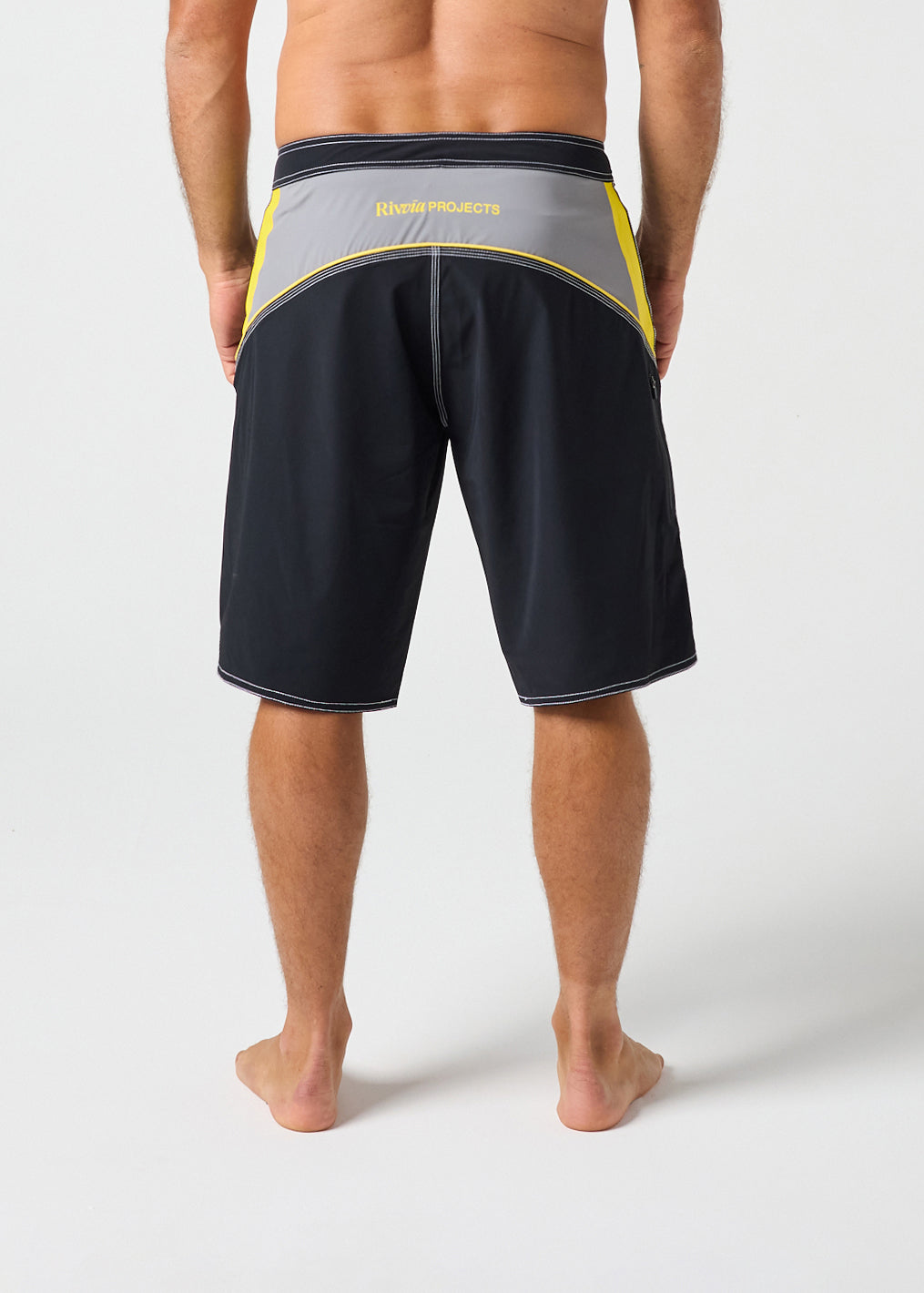 FREQUENCY 21" OVAL GRAF TRUNK : BLACK YELLOW