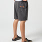 DAILY RIDE OVAL GRAF SHORT : CHARCOAL