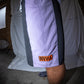 DAILY GRIND 20" BOX LOGO SHORT : BLACK PURPLE
