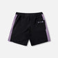 DAILY GRIND 20" BOX LOGO SHORT : BLACK PURPLE
