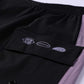 DAILY GRIND 20" BOX LOGO SHORT : BLACK PURPLE