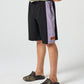 DAILY GRIND 20" BOX LOGO SHORT : BLACK PURPLE