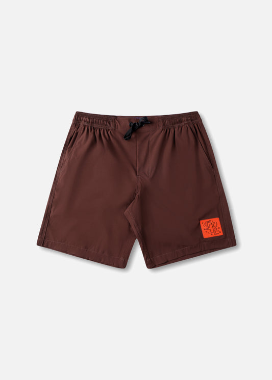 DAILY RIDE OPEN MIND SHORT : BROWN