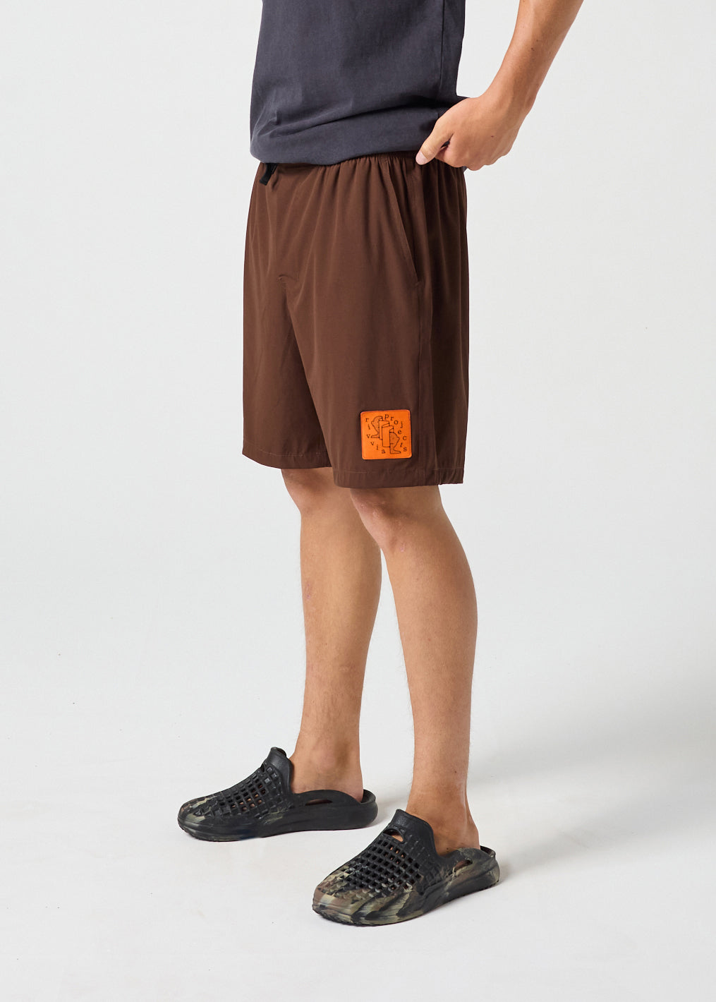 DAILY RIDE OPEN MIND SHORT : BROWN