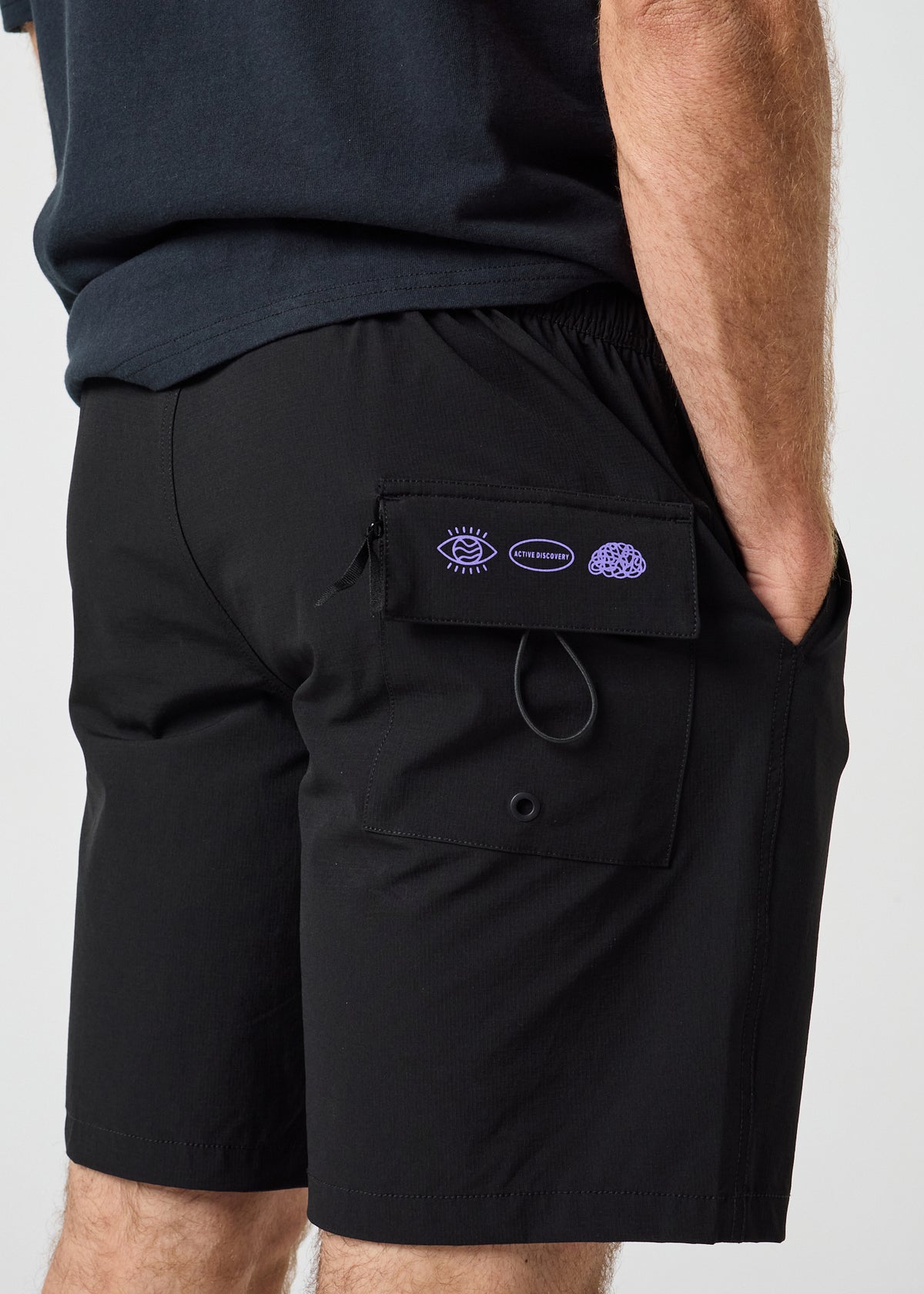 DAILY RIDE ENVISION SHORT : BLACK