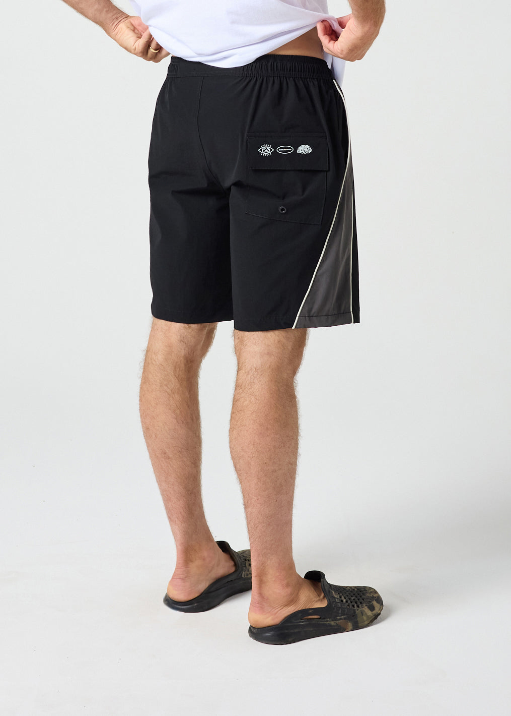 DAILY RIDE 19" SHORT : BLACK CHARCOAL