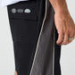 DAILY RIDE 19" SHORT : BLACK CHARCOAL