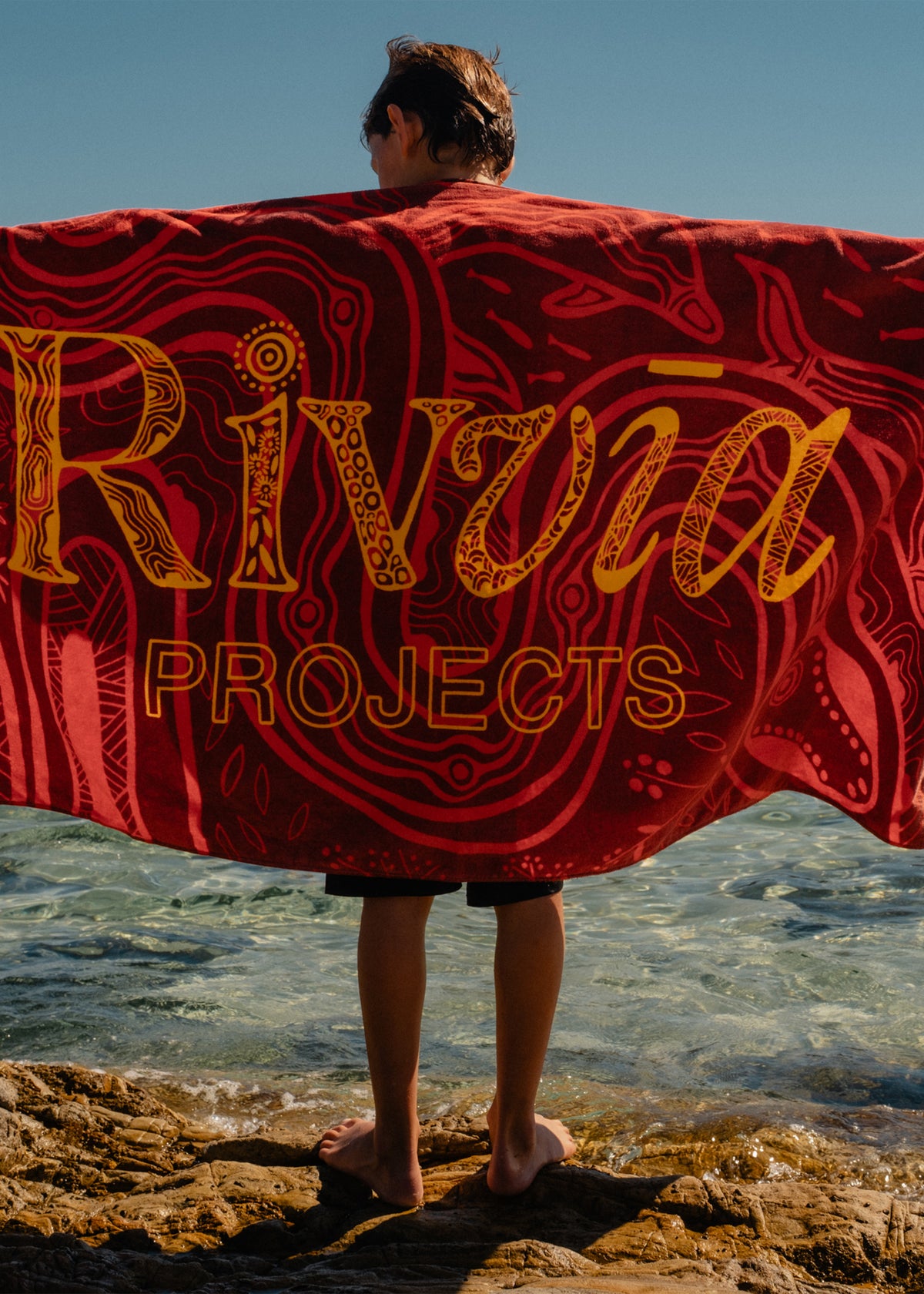 WARRIMAY TOWEL : RED