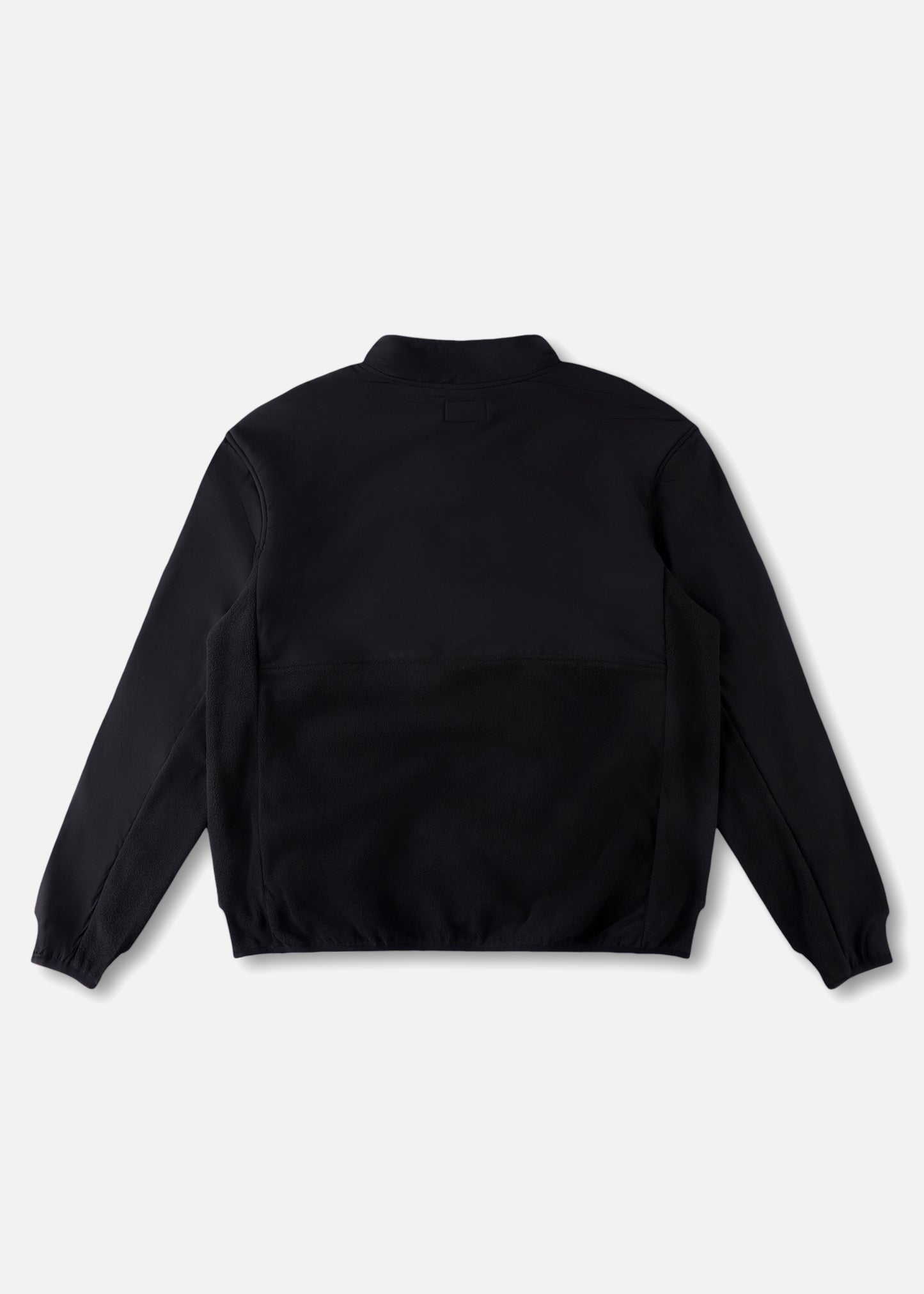 PROJECTS 1/2 ZIP POLAR FLEECE : BLACK BONE