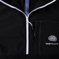 PROJECTS 1/2 ZIP POLAR FLEECE : BLACK BONE