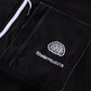PROJECTS 1/2 ZIP POLAR FLEECE : BLACK BONE