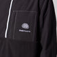 PROJECTS 1/2 ZIP POLAR FLEECE : BLACK BONE