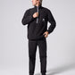 PROJECTS 1/2 ZIP POLAR FLEECE : BLACK BONE