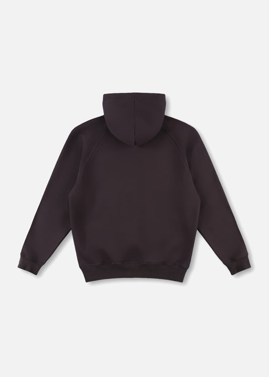 BOARDER FZ HOOD : PIGMENT BLACK